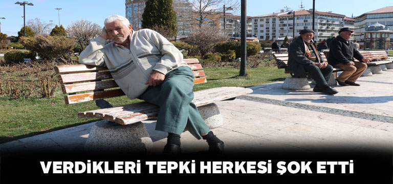 Sivas’ta bankların sökülmesine vatandaşlar tepki gösterdi