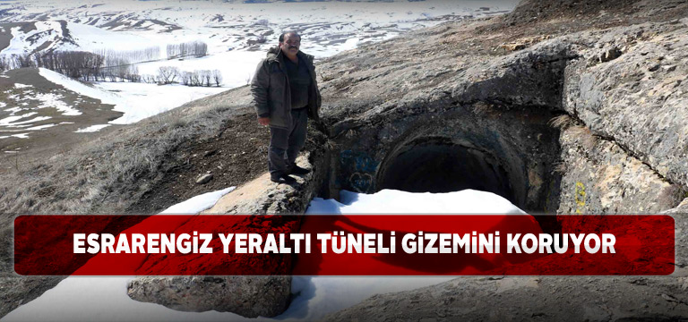 Yıldızeli’ndeki tünelin gizemini kimse çözemedi