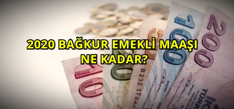 2020 BAĞKUR Emekli Maaşı Ne Kadar?