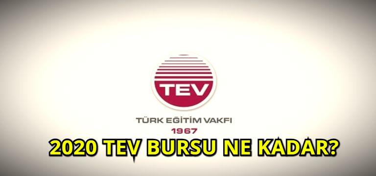2020 TEV Bursu Ne Kadar?