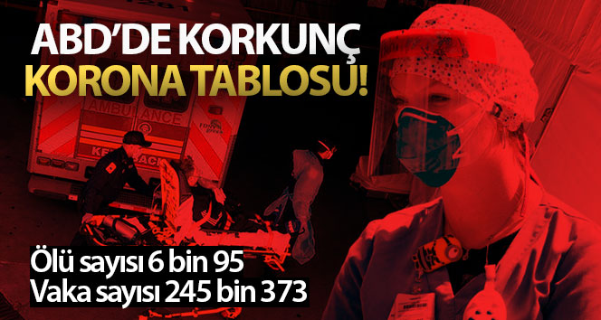 ABD’de korona virüsünden ölenlerin sayısı 6 bini geçti
