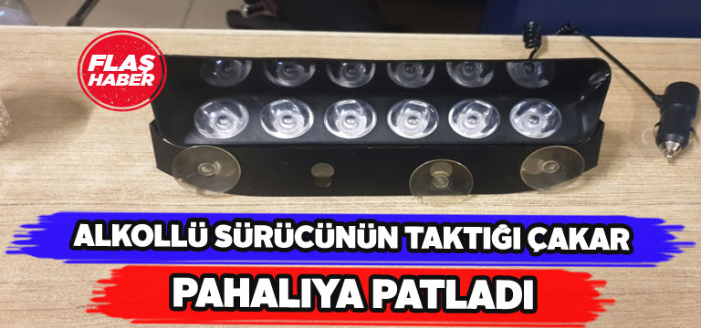 Alkollü sürücüye çifte ceza