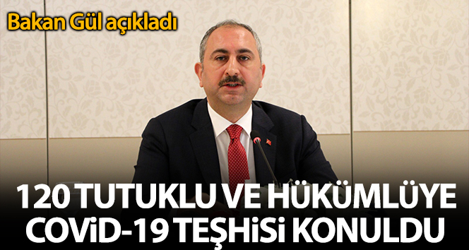 Bakan Gül: ‘120 tutuklu ve hükümlüye Covid-19 tanısı konuldu’