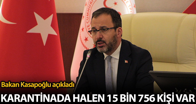 Bakan Kasapoğlu’dan yurt dışından gelen vatandaşların karantina süreçleri hakkında açıklama