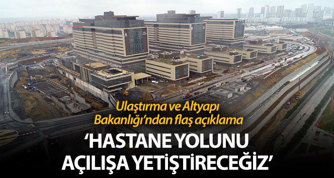 Başakşehir İkitelli Şehir Hastanesi yolunun yapımına başlandı