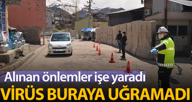 Beytüşşebap’ta alınan önlemler işe yaradı, virüs henüz buraya uğramadı