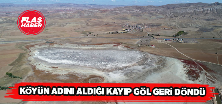 Bingöl gölü yeniden su tuttu