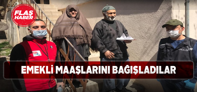 Zaralı yaşlı çift “Biz bize yeteriz” dedi