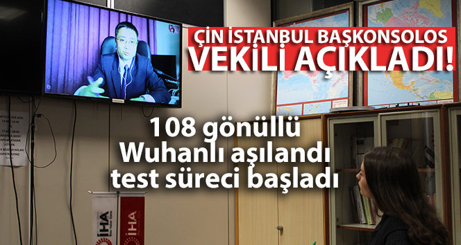 Çin İstanbul Başkonsolos Vekili Chen Su’dan aşı açıklaması
