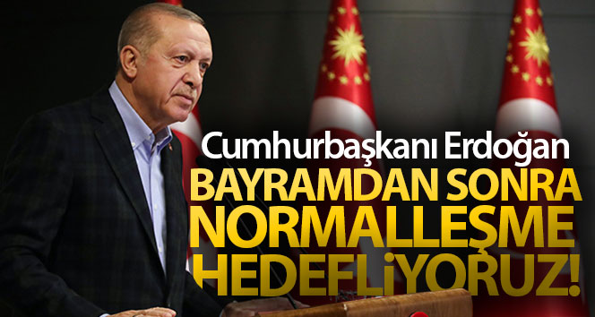 Cumhurbaşkanı Erdoğan: ‘Salgını yatay seyre geçirmeye başladığımızı görüyoruz’