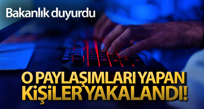 İçişleri Bakanlığı: ‘3 bin 576 adet sosyal medya hesabı incelendi, 229 şahıs yakalandı’