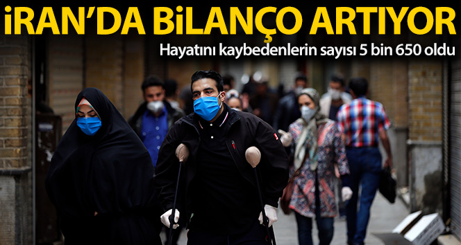 İran’da son 24 saatte 76 kişi korona virüsten öldü