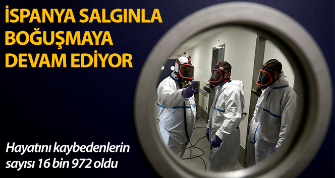 İspanya’da son 24 saate korona virüsten 619 kişi öldü