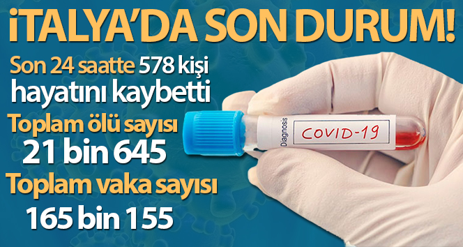 İtalya’da korona nedeniyle ölü sayısı 21 bin 645’e çıktı