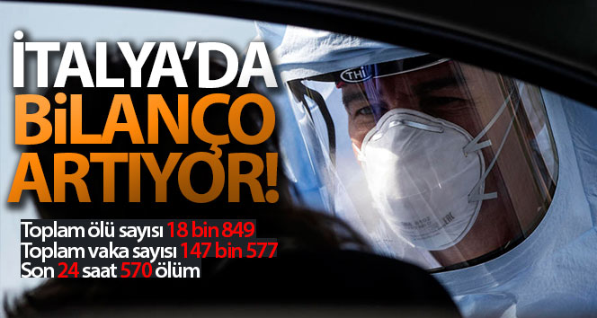 İtalya’da koronadan ölenlerin sayısı 18 bin 849’a yükseldi