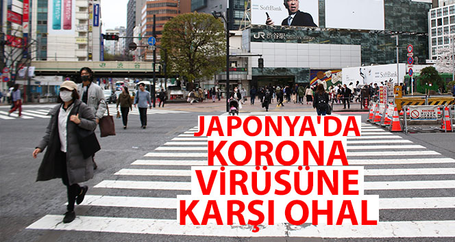 Japonya’da korona virüsüne karşı OHAL ilan edildi