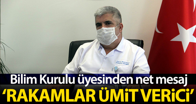 Koronavirüs Bilim Kurulu Üyesi Prof. Dr. İlhami Çelik: ‘Rakamlar ümit verici’