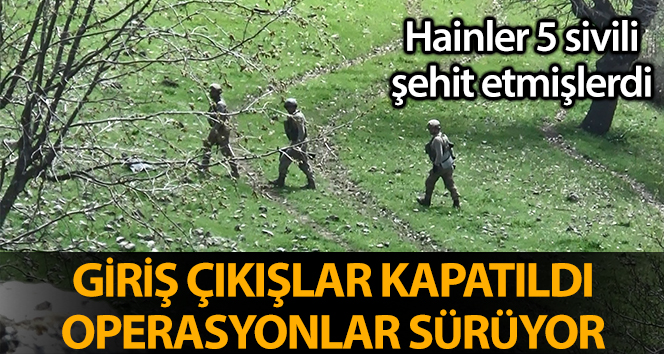 Kulp’ta patlamanın yaşandığı bölgede operasyon devam ediyor
