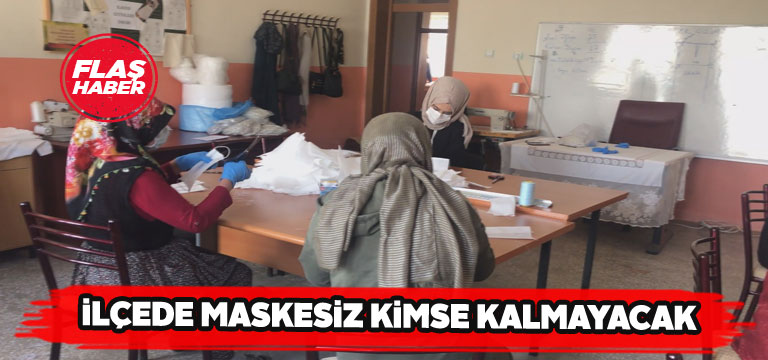 Altınyayla’da maske seferberliği ilan edildi