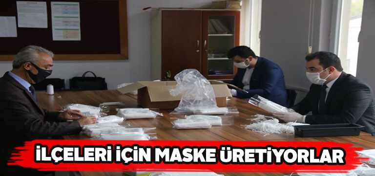 Ulaş’ta maske üretimi seferberliği