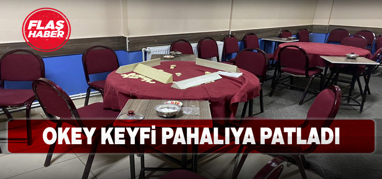 Yasağa rağmen okey oynayan 10 kişiye rekor ceza