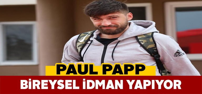 Sivasspor’un Romen yıldızı idmanlara devam ediyor