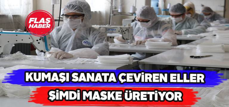 Sivas Olgunlaşma Enstitüsü’nde maske seferberliği