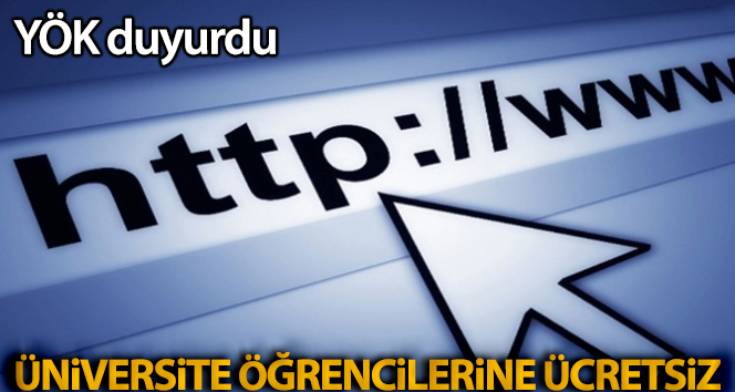 Üniversite öğrencilerine ücretsiz 6 GB’lık ‘Uzaktan eğitime destek’ kotası