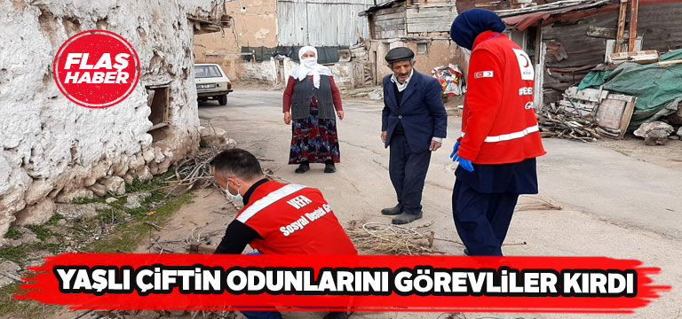 Vefa Sosyal Destek Grubu odun dahi kırıyor