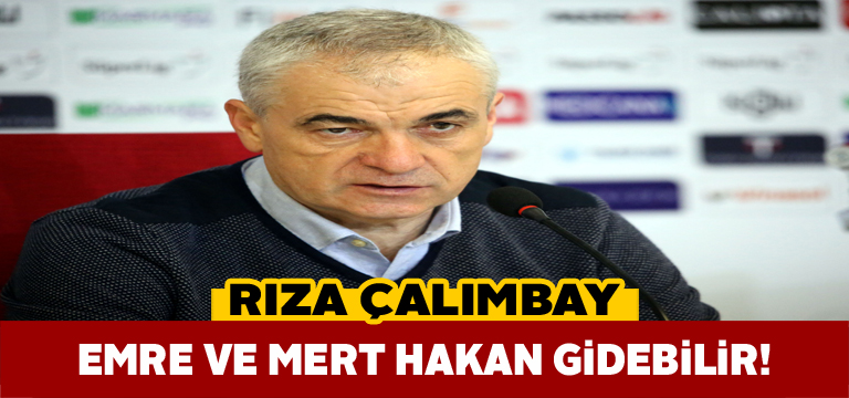 Rıza Çalımbay’dan Sivasspor’un yıldızlarına vize çıktı