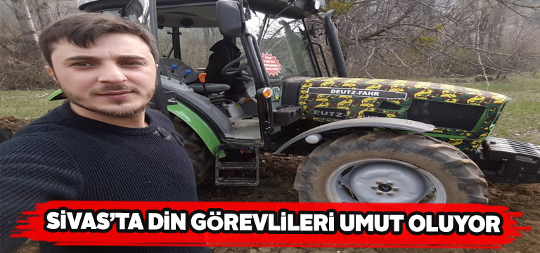 Sivas’ta din görevlileri vatandaşın yardımına koştu