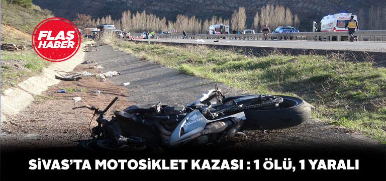 Sivas-Kayseri yolunda feci kaza