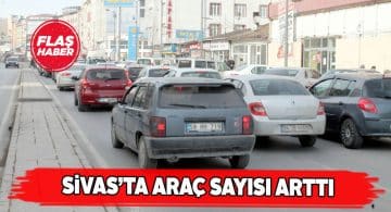 Trafikteki araçların sayısı geçen yıla göre arttı