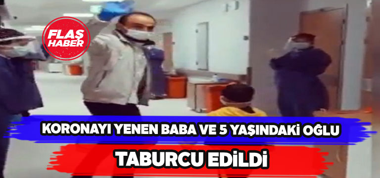 Baba-oğul koronayı mağlup ettiler