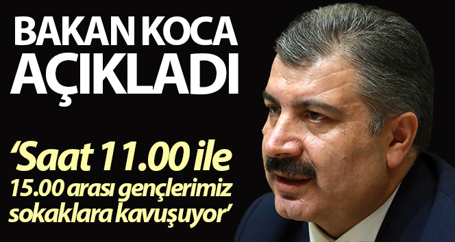 Bakan Koca’dan dışarı çıkacak çocuklara mesaj