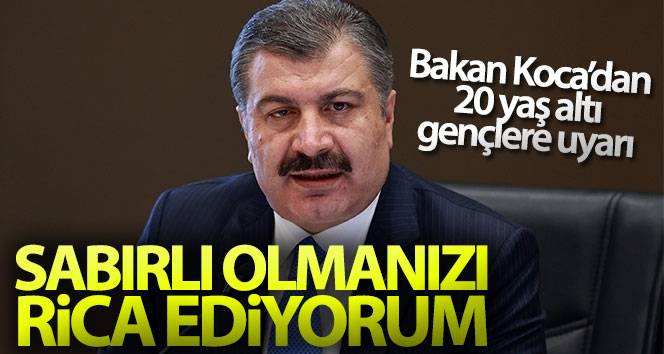 Bakan Koca’dan sokağa çıkma kısıtlamasıyla ilgili açıklama