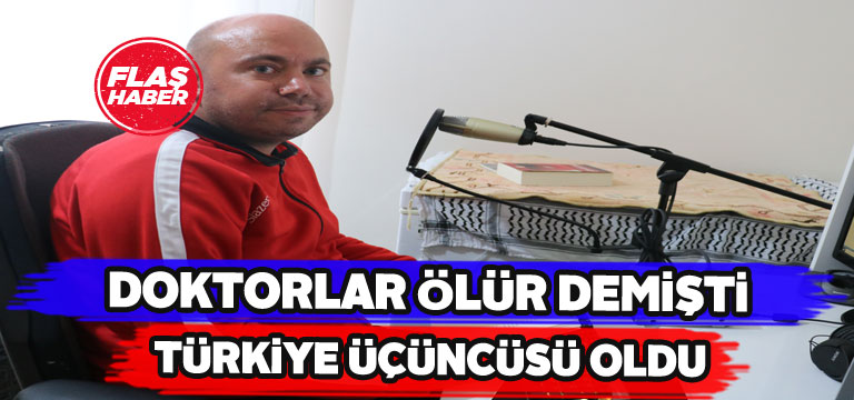 Kas hastalığını yenen Boccia sporcusu rekor kırdı
