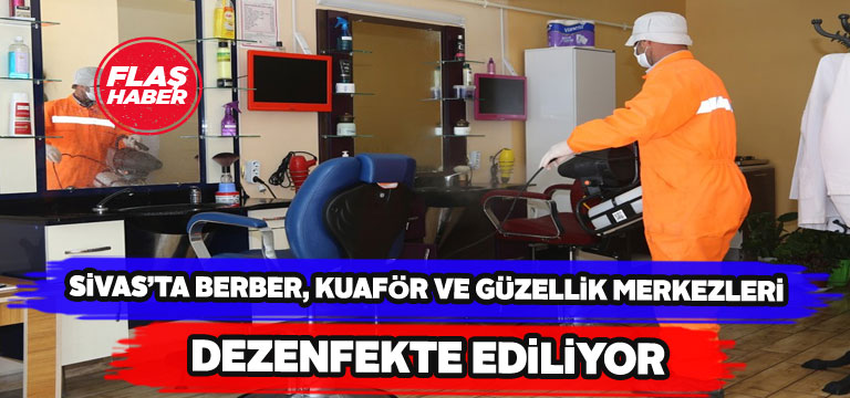 Sivas Belediyesinden ücretsiz dezenfekte hizmeti