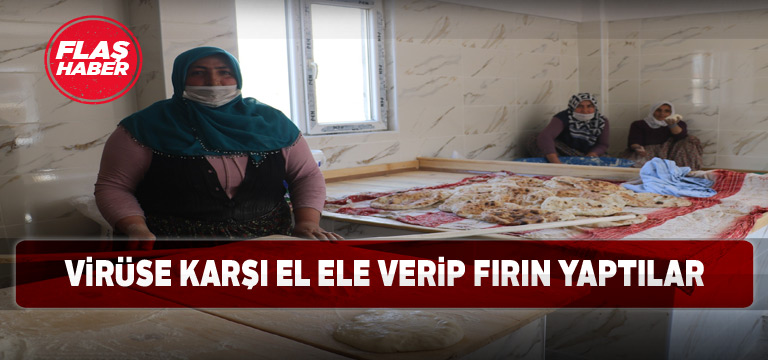 Bu köye artık dışardan ekmek gelmiyor