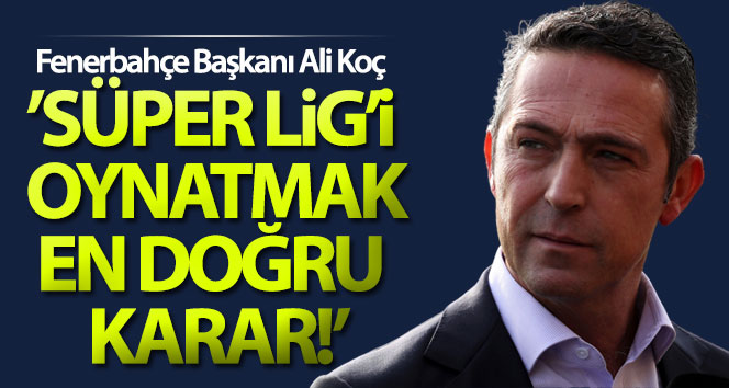 Fenerbahçe’de sanal bayramlaşma töreni yapıldı