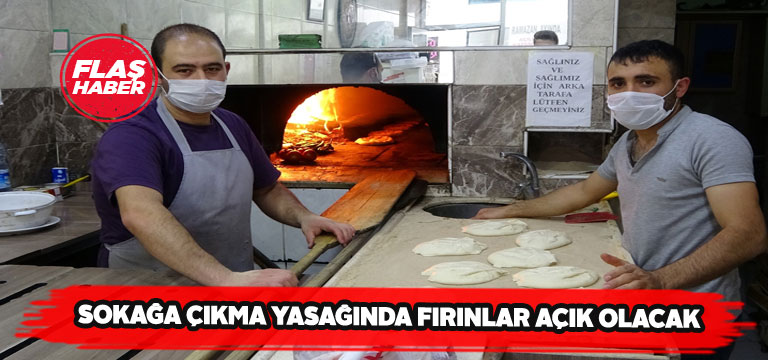 Ramazan Bayramında fırıncılar mesai yapacak