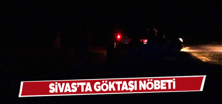 Sivas’ta Jandarma ekipleri göktaşı taraması yaptı