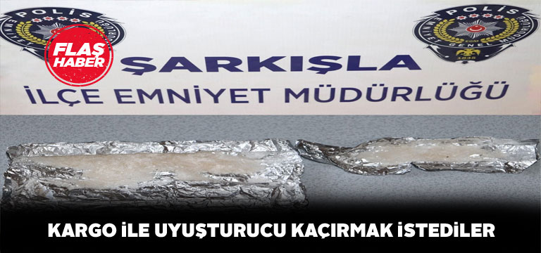 Şarkışla’da 2 şahsa uyuşturucu kaçırmaktan işlem yapıldı