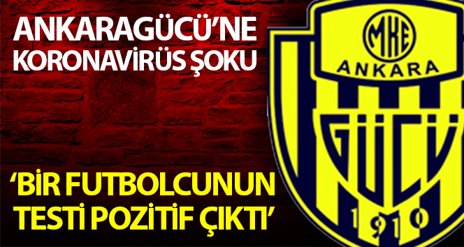 MKE Ankaragücü: ‘Bir futbolcumuzun koronavirüs testi pozitif çıktı’