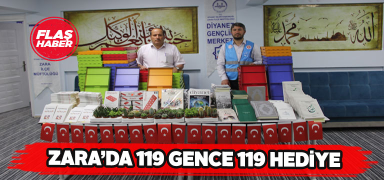 Zara İlçe Müftülüğü’nden gençleri sevindirecek çekiliş