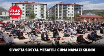 74 günün üzerine tedbirler içinde Cuma namazı kılındı