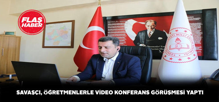 Sivas İl Milli Eğitim Müdürü’nden online toplantı