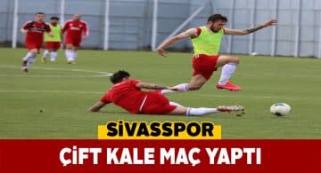 Sivasspor antrenmanda vites yükseltti