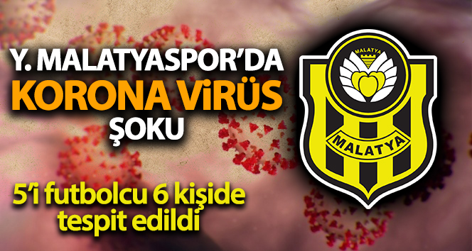 Yeni Malatyaspor’da 4 futbolcu ve 1 personel de korona virüs çıktı