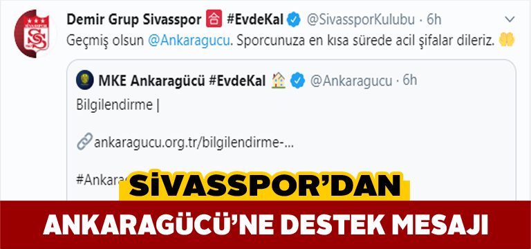 Yiğidolardan Ankaragücü’ne destek mesajı